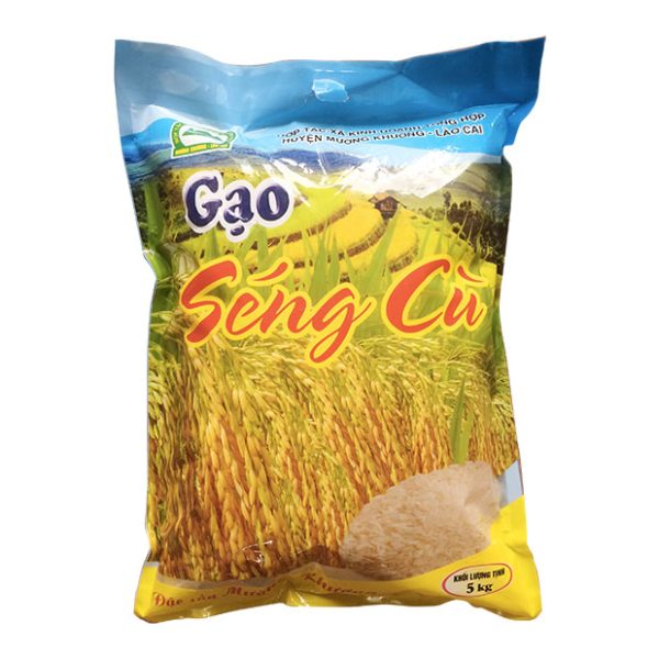 Gạo Séng Cù hạt dài Mường Khương 5kg
