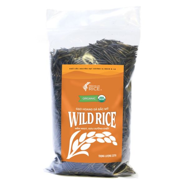 Gạo hoang dã Bắc Mỹ (Wild Rice) 227g PREMIUM RICE