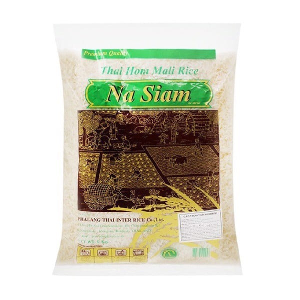 Gạo Thái Hom Mali Na Siam 2kg